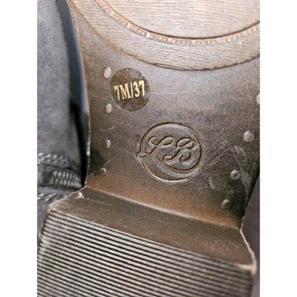 New! Lucky Brand Ankle Boots Gray Zip Size 7 - Picture 10 of 10